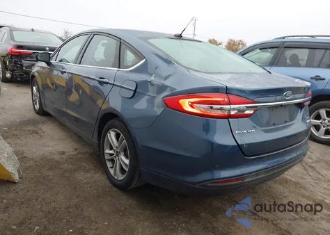 2018 Ford Fusion Se из США, поврежденный, VIN 3FA6P0HD0JR218752